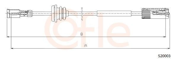 Linka prędkościomierza Opel Astra F kombi (51, 52, F35, M35) (1991 - 2001) cena, od 15,58 USD