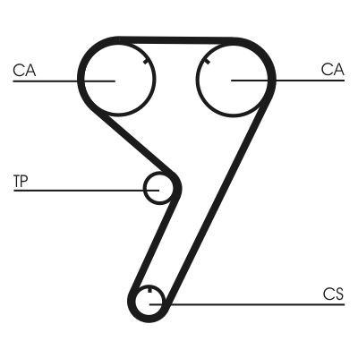 Pasek rozrządu Continental/Siemens CT608 cena, od 12,51 USD