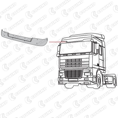 Osłona przeciwsłoneczna do DAF 95 XF I 