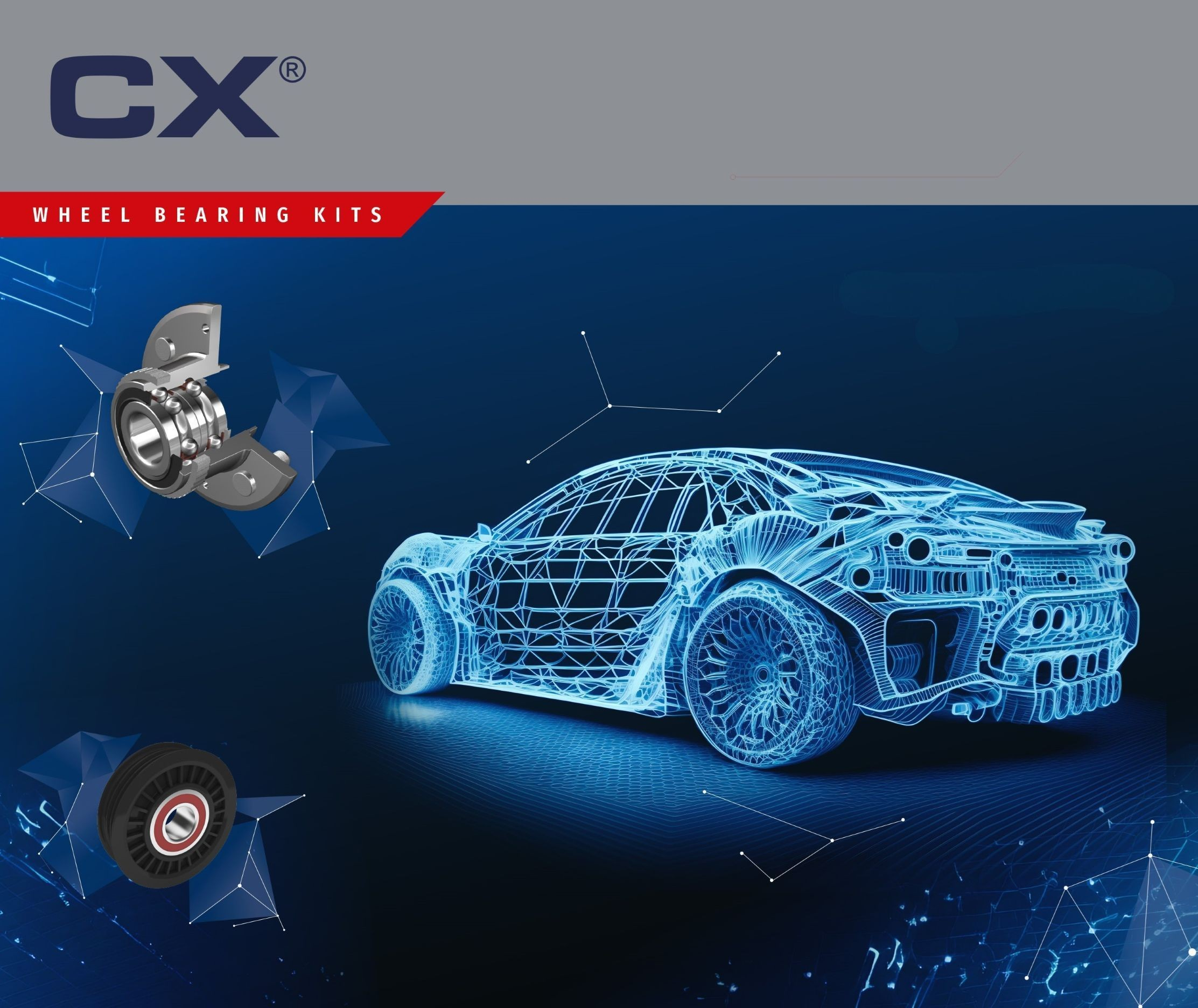 CX284 CX/Complex Piasta tylna