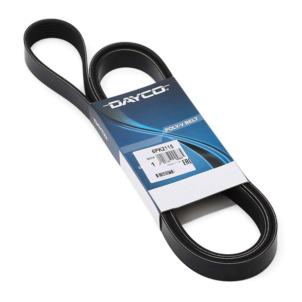 Do koszyka 6PK2115 Dayco Pas napędowy mechanizmów