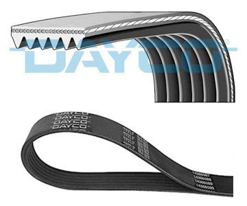 6PK885 Dayco Pas napędowy mechanizmów