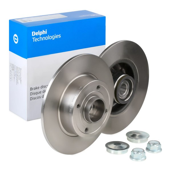 Tarcza hamulcowa tylna BG9028RS Delphi