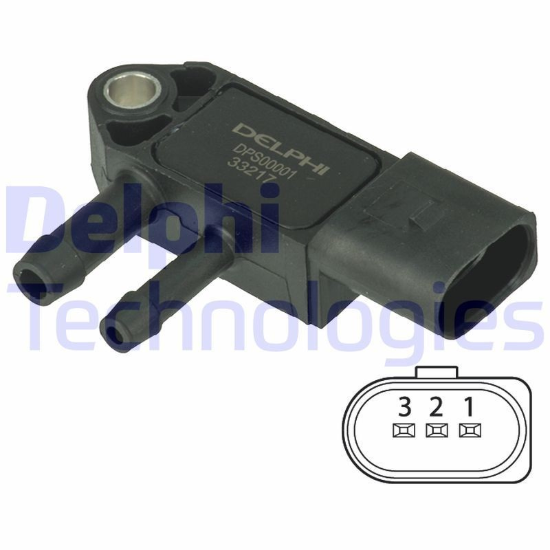 DPS00001 Delphi Czujnik ciśnienia spalin