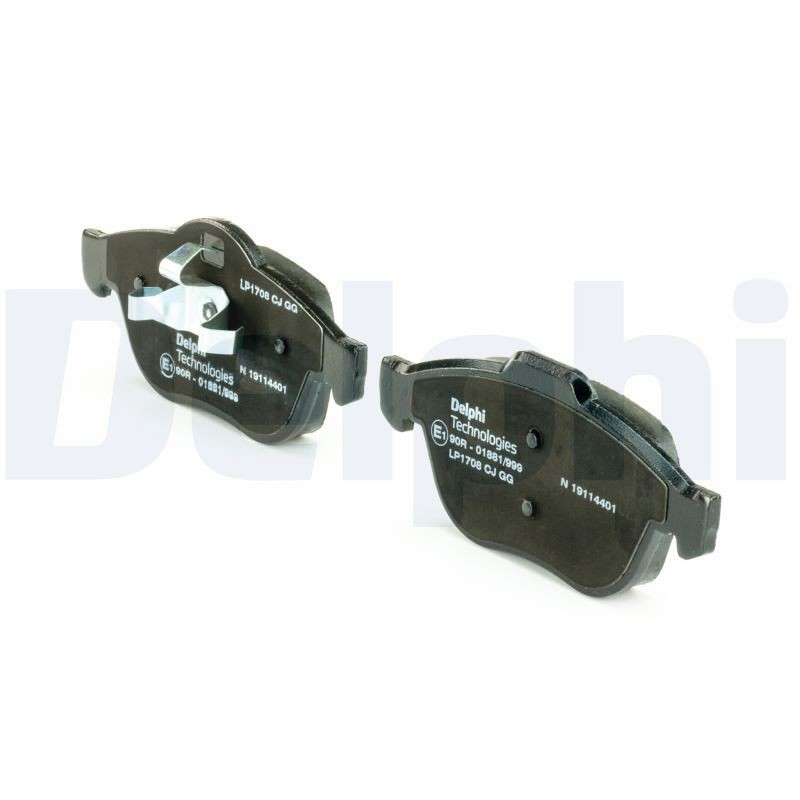 LP1708 Delphi Klocki hamulcowe przednie tarczowe