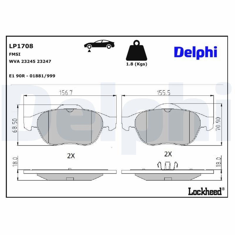  Delphi LP1708