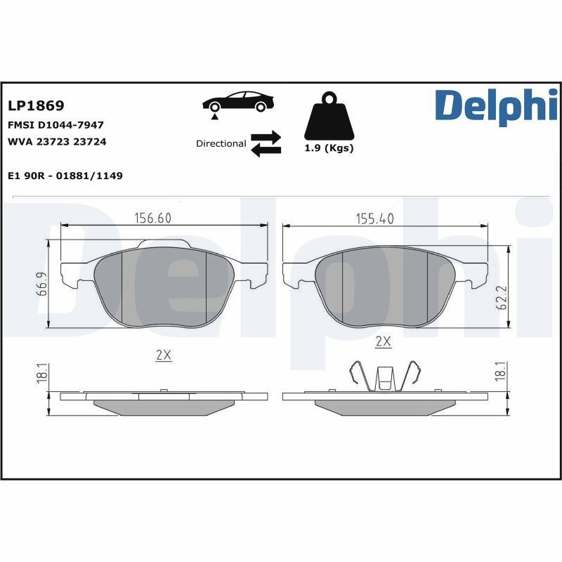  Delphi LP1869