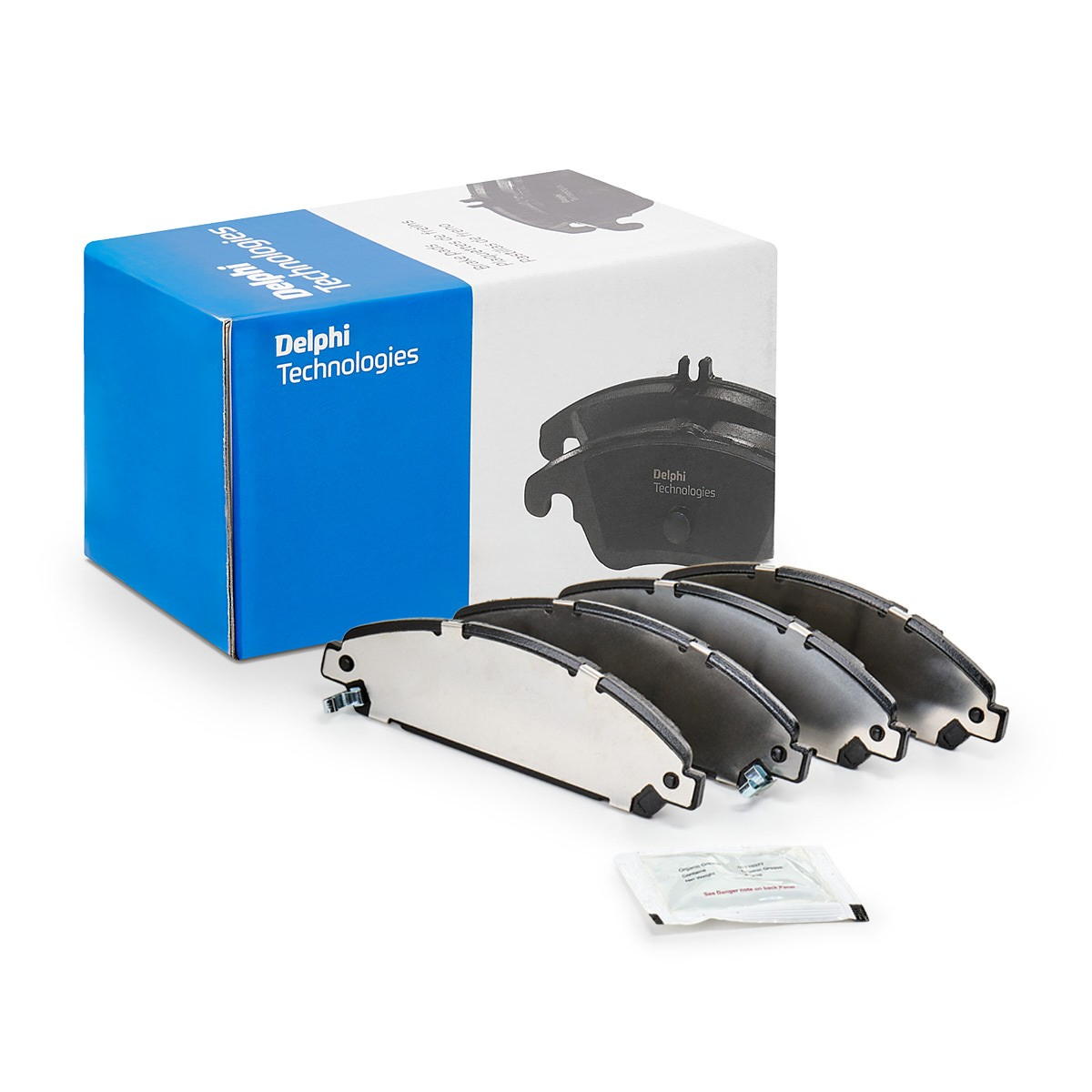 Klocki hamulcowe przednie tarczowe Delphi LP3255 cena, od 50,99 USD