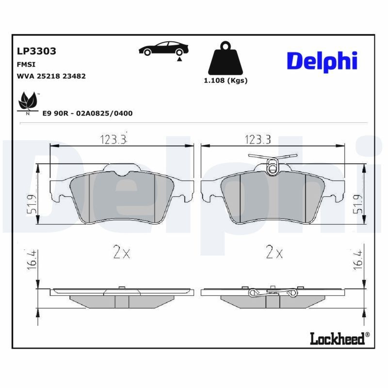  Delphi LP3303