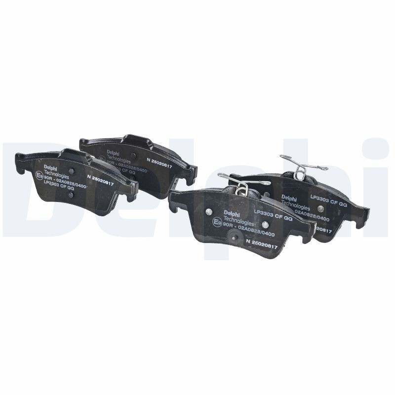 Okładziny (klocki) do hamulców tarczowych tylne Delphi LP3303 cena, od 31,31 USD