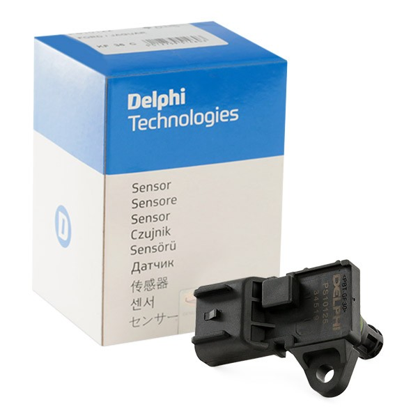 PS10125 Delphi Czujnik ciśnienia w kolektorze ssącym, MAP