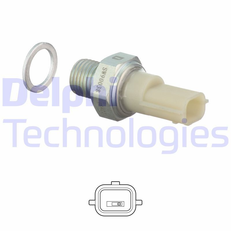 Czujnik ciśnienia oleju SW90038 Delphi