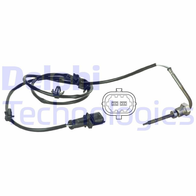 TS30023 Delphi Czujnik temperatury spalin, po katalizatorze