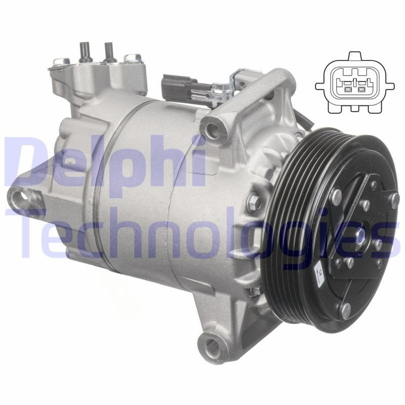 Sprężarka klimatyzacji Delphi TSP0155927 cena, od 157,26 USD