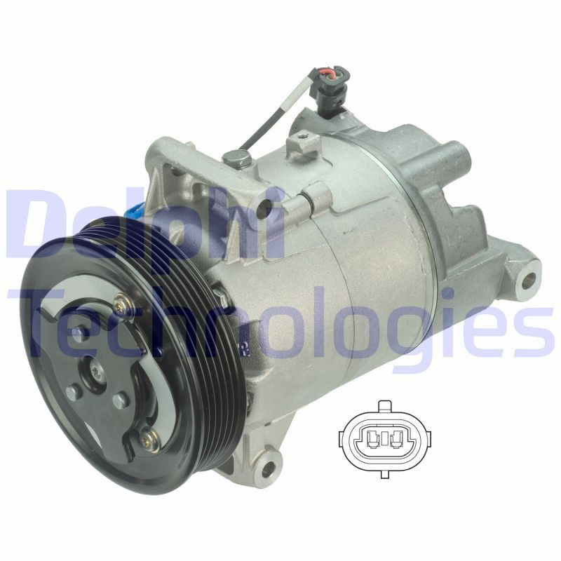 Sprężarka klimatyzacji Delphi TSP0155948 cena, od 147,32 USD