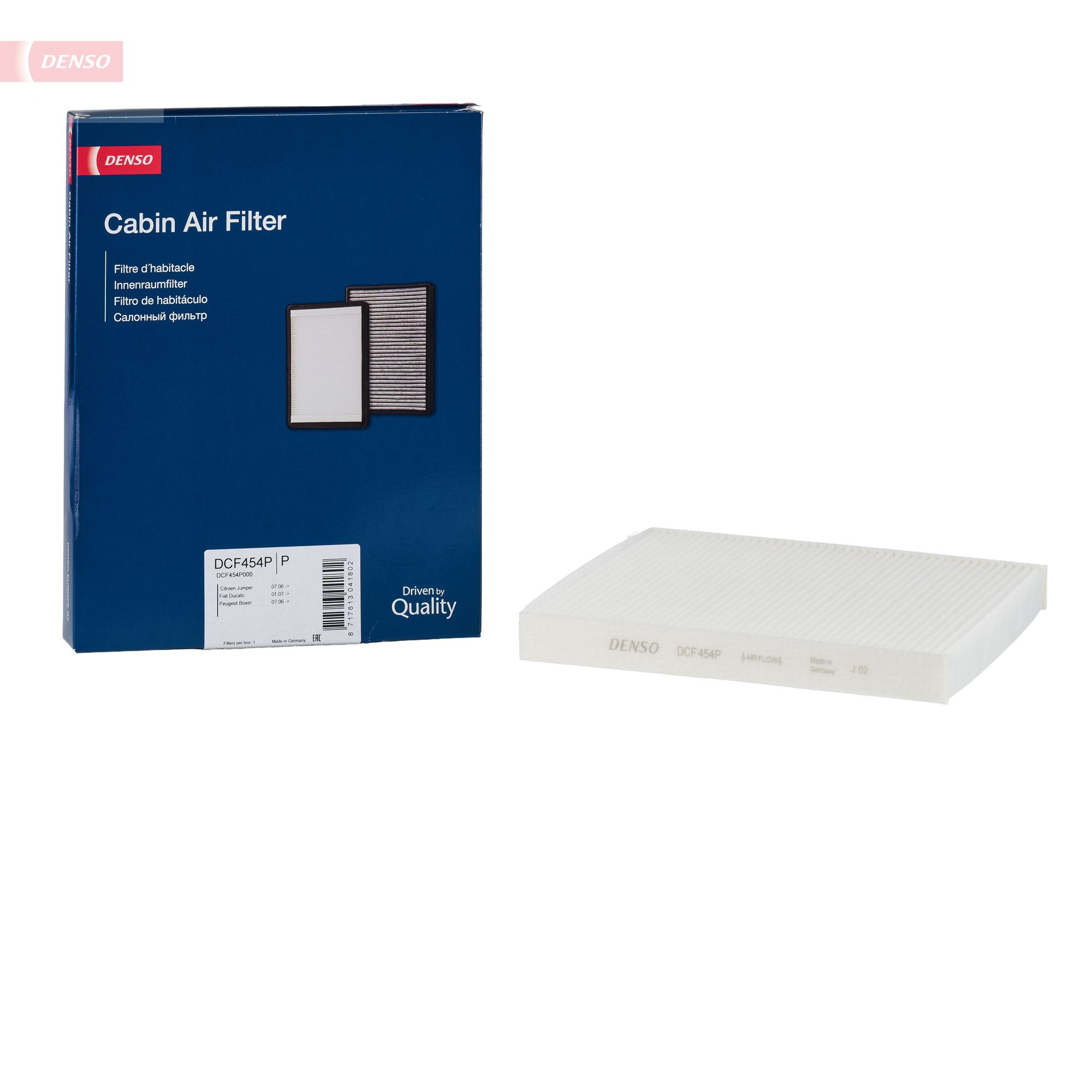 Filtr kabiny Denso DCF454P cena, od 8,44 USD