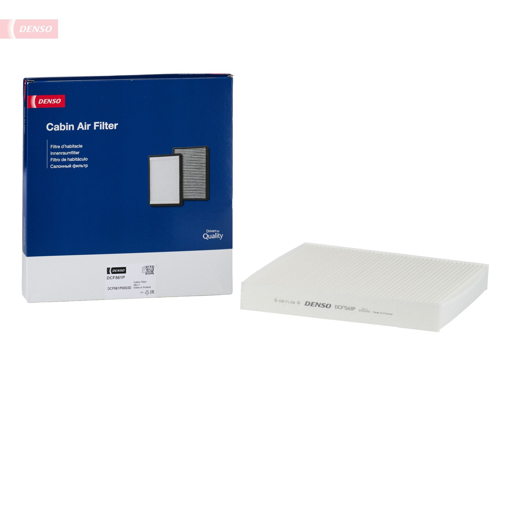 DCF561P Denso Filtr kabiny