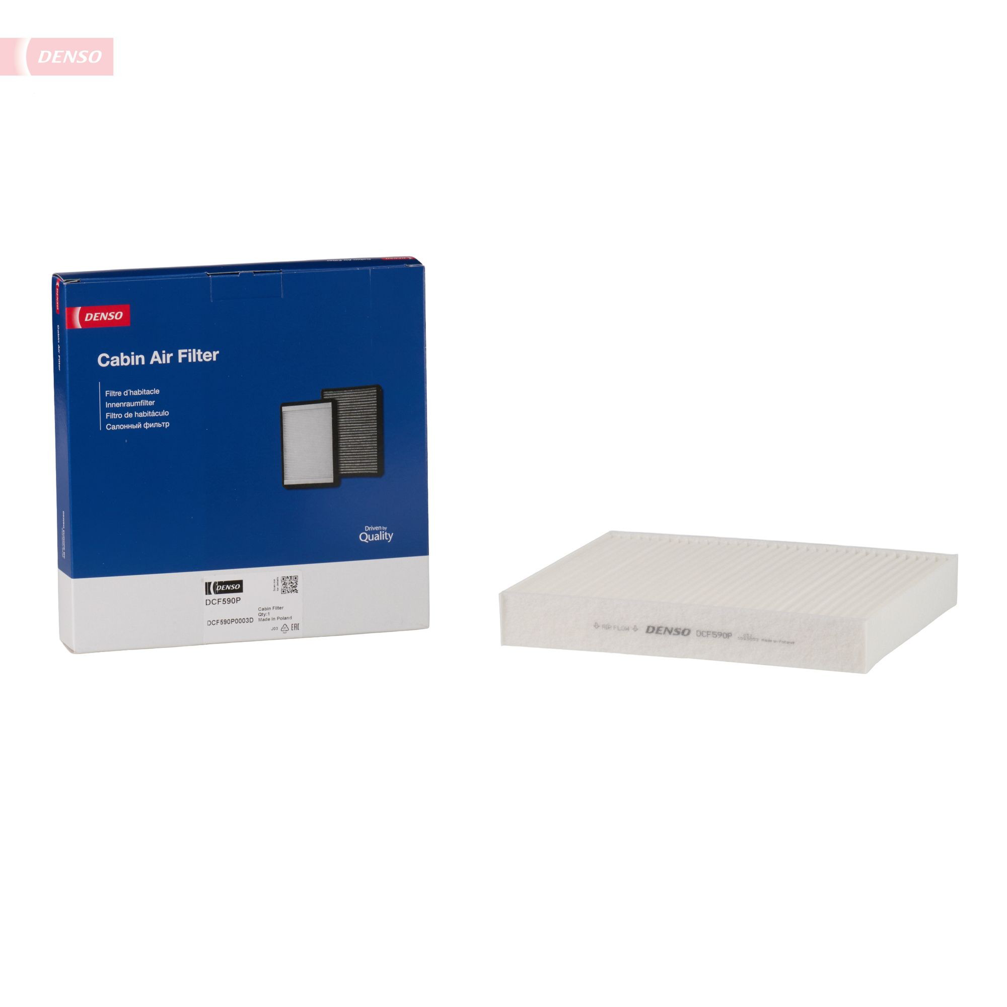 DCF590P Denso Filtr kabiny