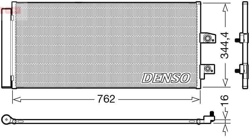 DCN33016 Denso Chłodnica klimatyzacji