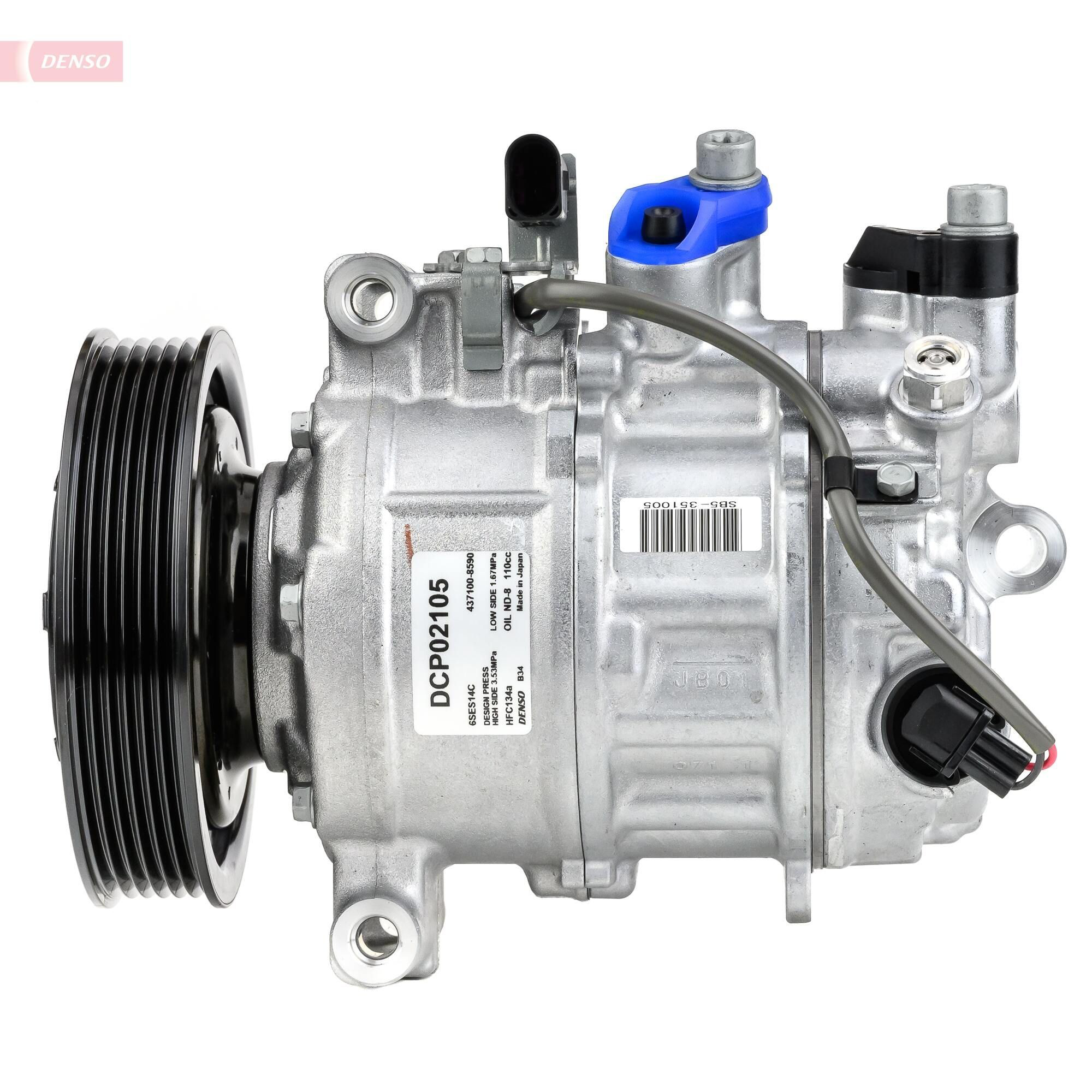 Sprężarka klimatyzacji DCP02105 Denso