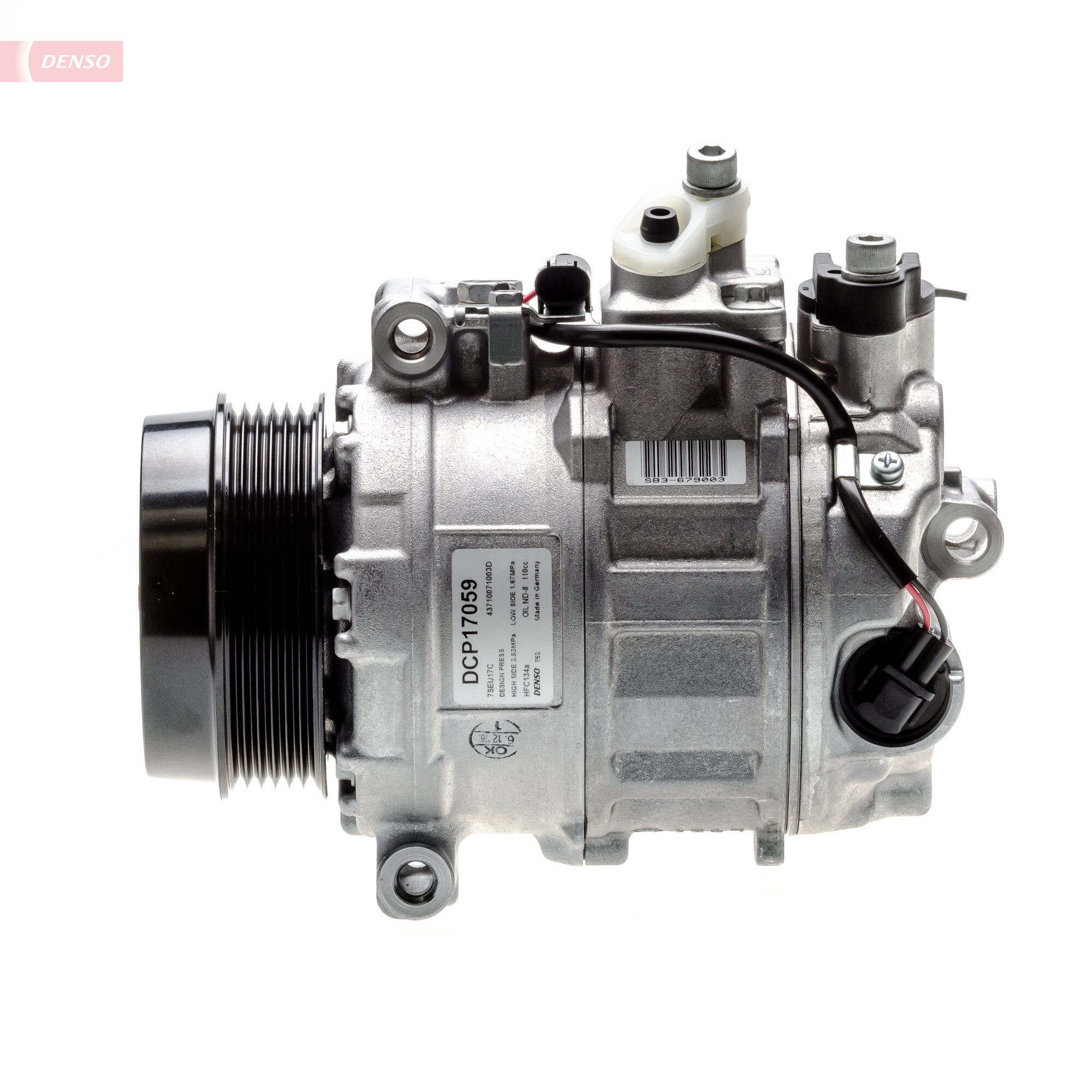 Do koszyka DCP17059 Denso Sprężarka klimatyzacji