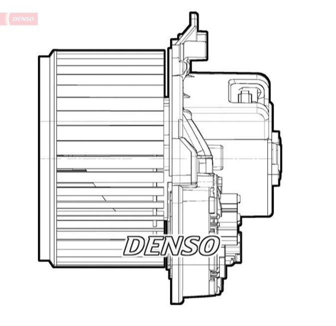 Silniczek wentylatora nagrzewnicy (ogrzewacza wnętrza) Denso DEA09072 cena, od 73,21 USD