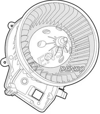 Silniczek wentylatora nagrzewnicy (ogrzewacza wnętrza) Denso DEA17001 cena, od 72,12 USD