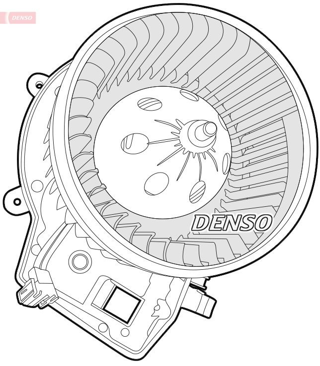 DEA17001 Denso Silniczek wentylatora nagrzewnicy (ogrzewacza wnętrza)