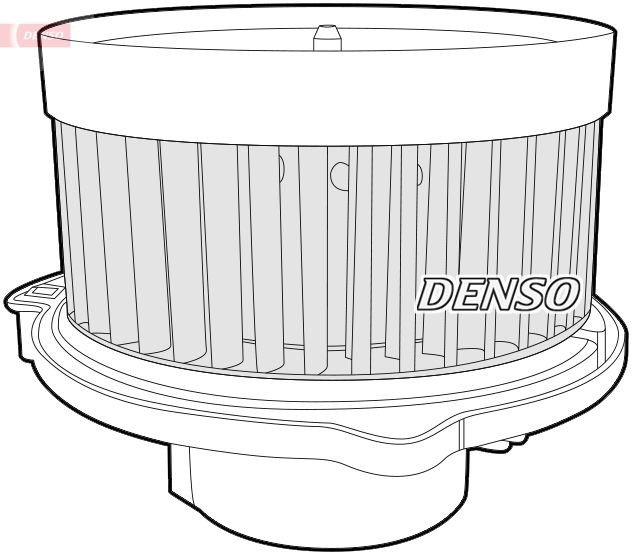 DEA17014 Denso Silniczek wentylatora nagrzewnicy (ogrzewacza wnętrza)