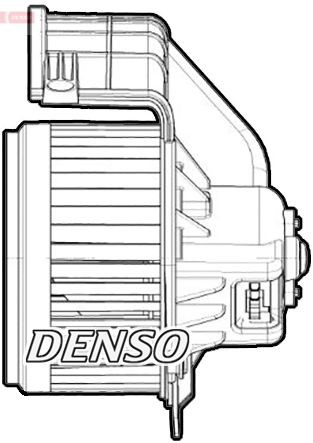 Silniczek wentylatora nagrzewnicy (ogrzewacza wnętrza) DEA23019 Denso