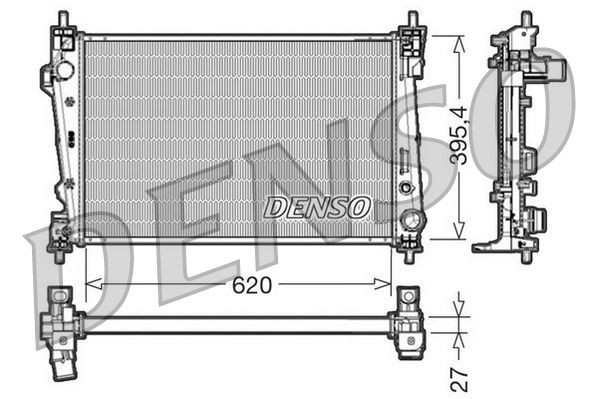 DRM01007 Denso Chłodnica silnika