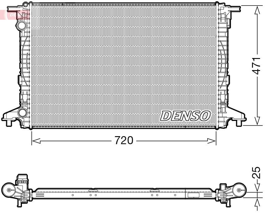 DRM02043 Denso Chłodnica silnika