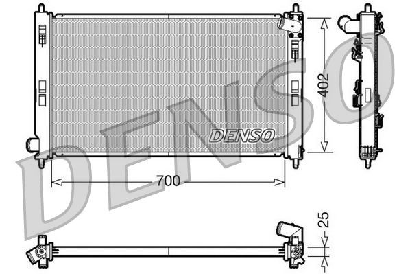 DRM45032 Denso Chłodnica silnika