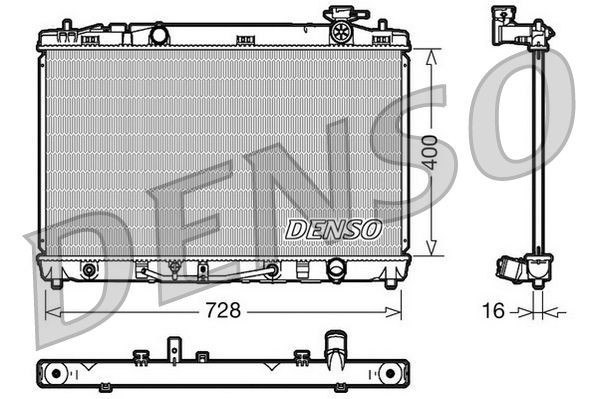 DRM50041 Denso Chłodnica silnika