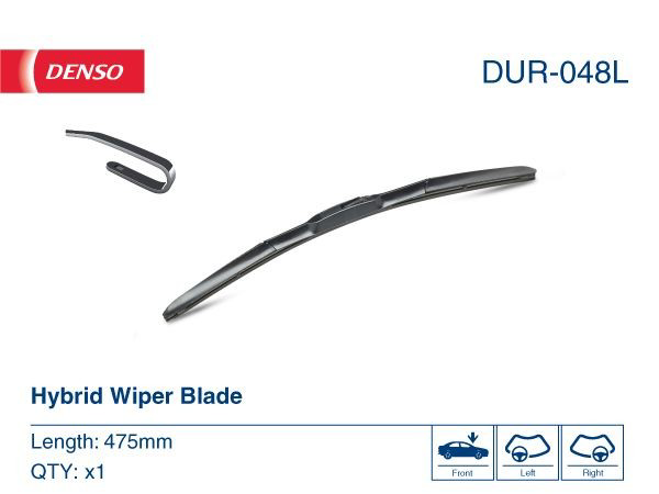 DUR048L Denso Pióro wycieraczki szyby przedniej pasażera