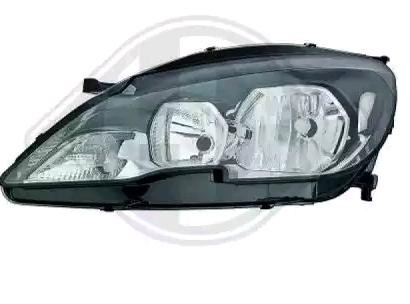 Reflektor prawy do Peugeot 308 II LB, LP, LW, LH, L3