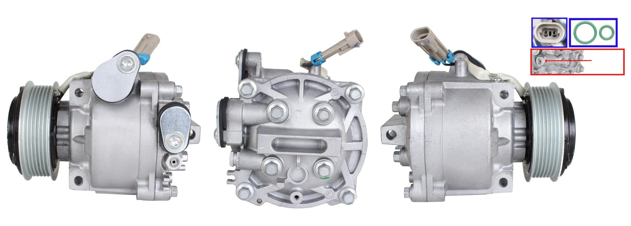 Sprężarka klimatyzacji General Motors 95370312 cena, od 236,47 USD