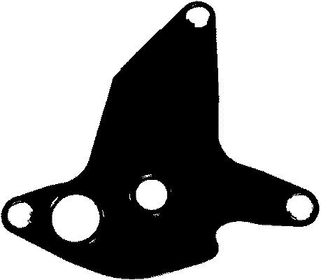 Uszczelka turbiny spalin, wlot Elring 150970