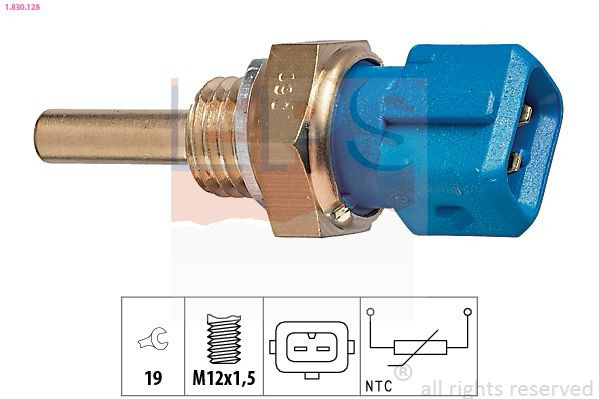 Czujnik temperatury płynu chłodzącego 8942058660 Honda