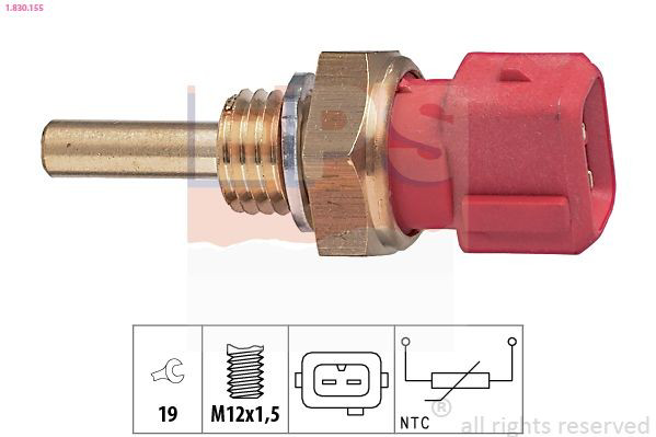 Czujnik temperatury płynu chłodzącego 8942287701 Toyota