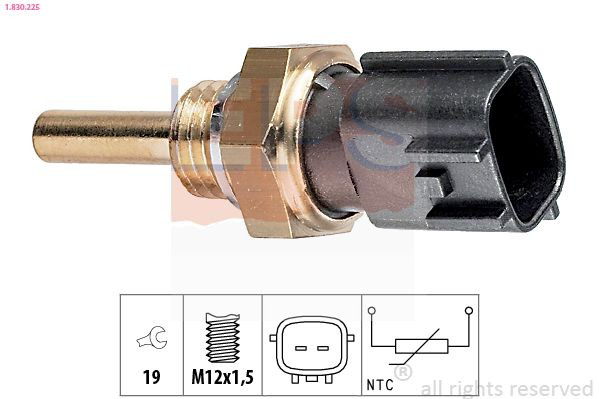Do koszyka Czujnik temperatury płynu chłodzącego Nissan Almera CLASSIC B10RS