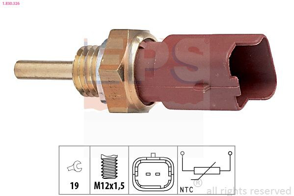 Do koszyka 55190792 General Motors Czujnik temperatury płynu chłodzącego