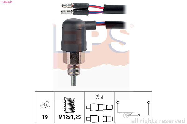 Czujnik włączania światła cofania do Mitsubishi Pajero I L04G, L14G