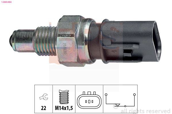 Czujnik włączania światła cofania do Mitsubishi Lancer III C1A,C6A