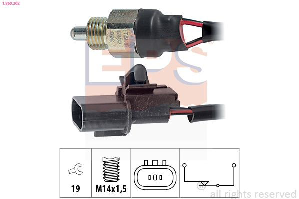 Czujnik włączania światła cofania Mitsubishi Pajero SPORT I SUV (K90) (1996 - 2009) cena, od 26,91 USD