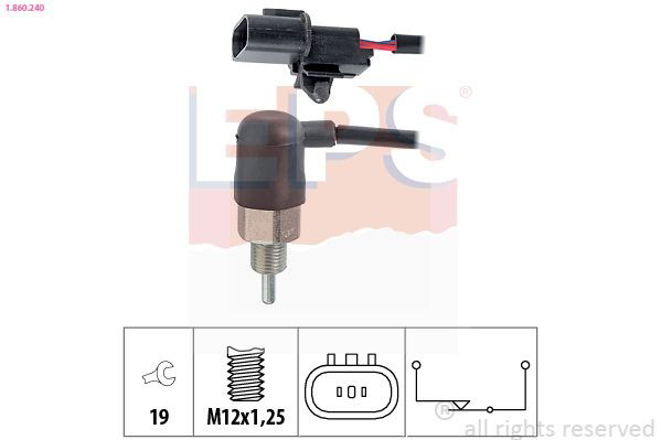 Czujnik włączania światła cofania Mitsubishi Pajero PININ SUV (H60, H70) (1999 - 2005) cena, od 16,94 USD