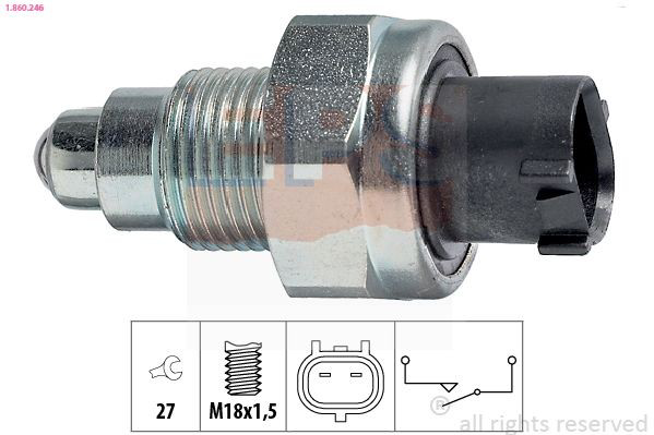 Czujnik włączania światła cofania do Honda Civic VIII FD, FA