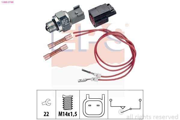 Czujnik włączania światła cofania Volvo 240 sedana (P242, P244) (1974 - 1993) cena, od 16,61 USD