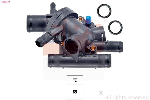  Obudowa termostatu Renault Megane 