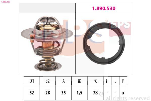 Termostat Honda Civic VI sedana (EJ9, EK3/4) (1995 - 2001) cena, od 13,58 USD